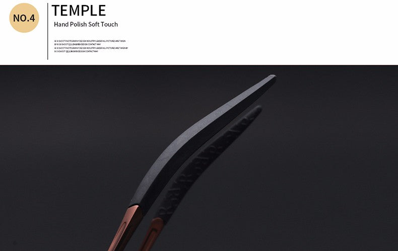 High Quality Ultra-light Aluminum Magnesium UV-400 Polarized Sports Sunglasses