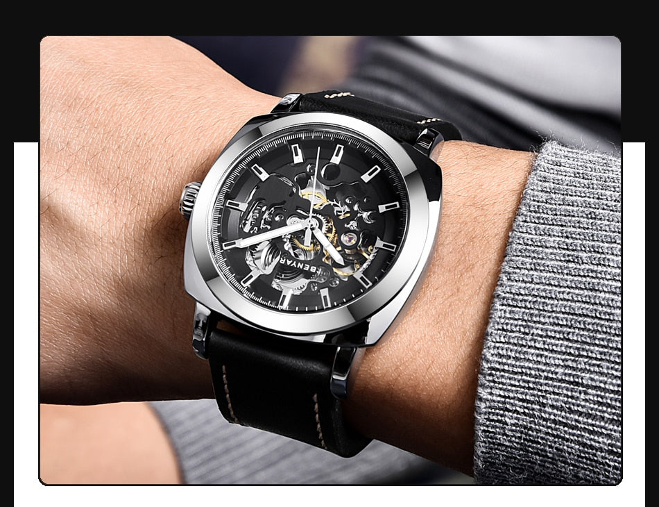 Shock Resistant Mechanical Watch for Men