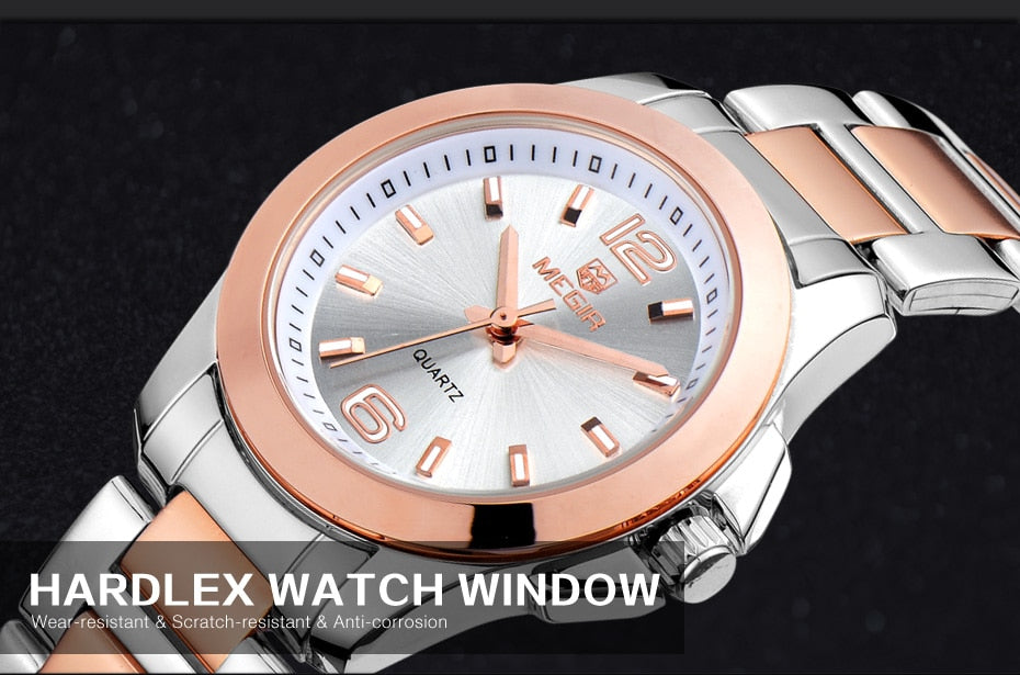 Two Tone or Solid Stainless Steel Womens Watches