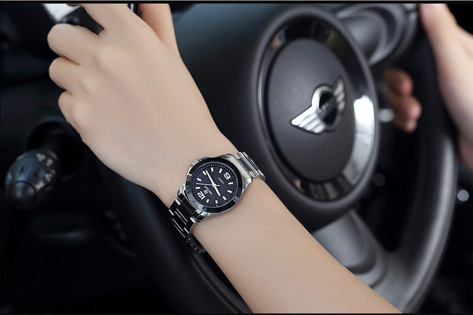 Two Tone or Solid Stainless Steel Womens Watches