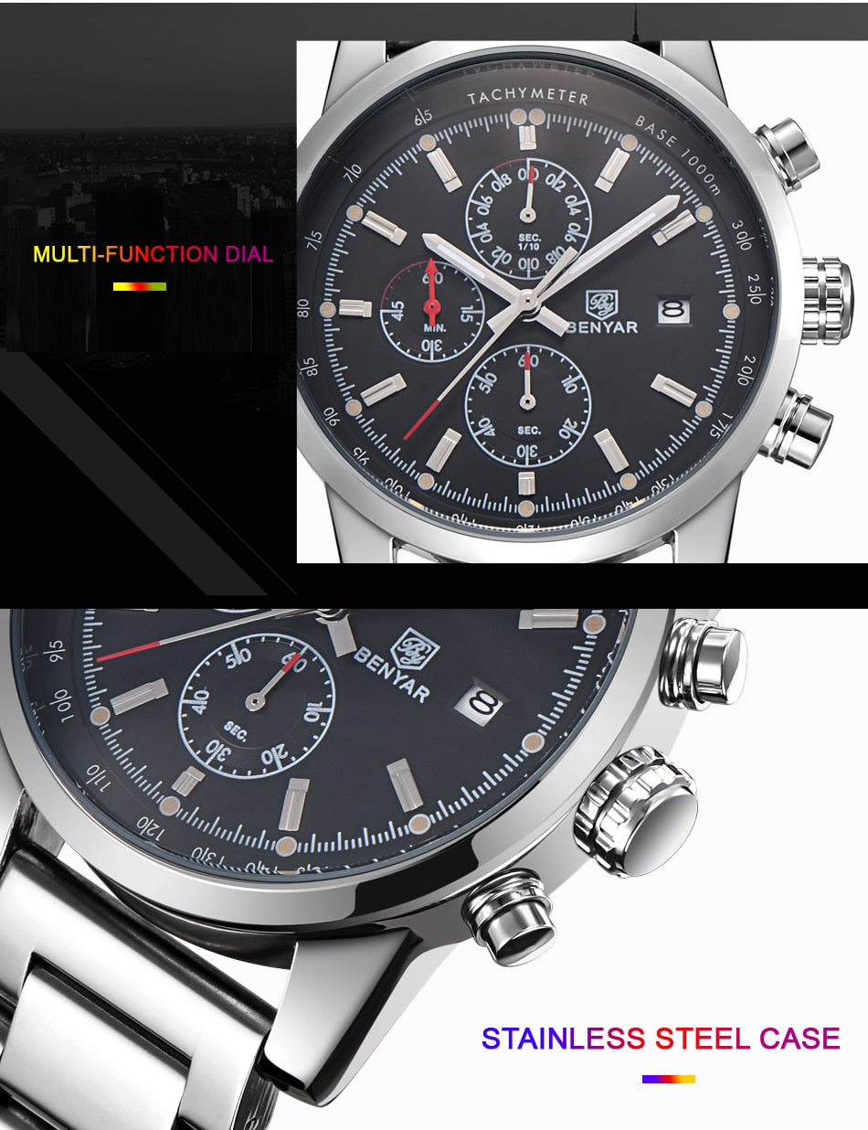 BENYAR Chronograph Sport Watch
