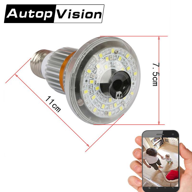 New Style HD9600P Bulb Light WiFi Camera