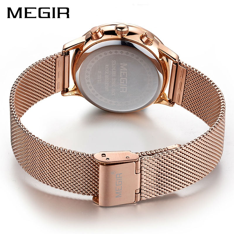 Multi Function Chronograph Stainless Steel Watch