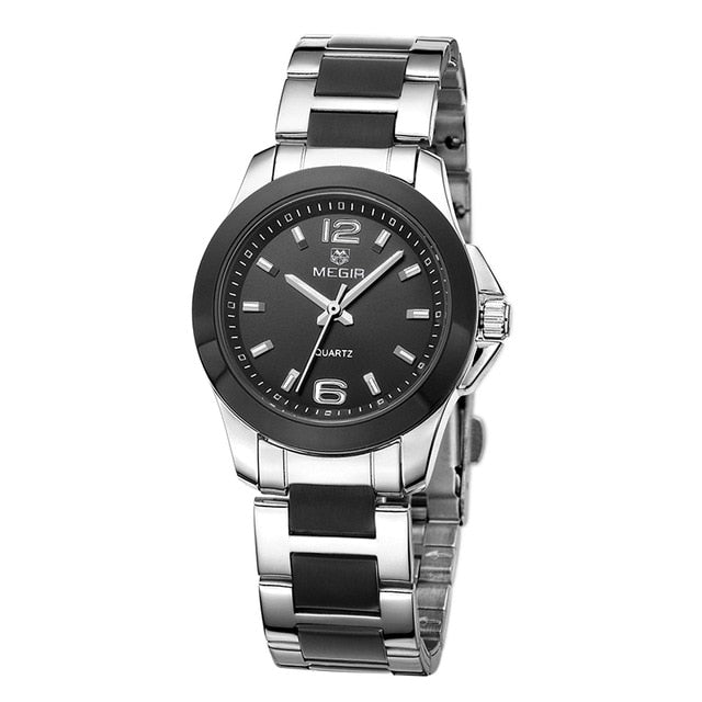 Two Tone or Solid Stainless Steel Womens Watches