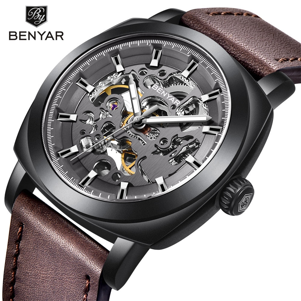 Shock Resistant Mechanical Watch for Men