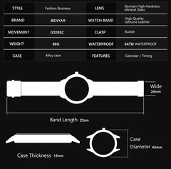 Shock Resistant Mechanical Watch for Men