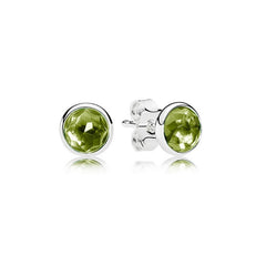 Water Drop Shape Birthstone Earings on Pure 925 Sterling Silver