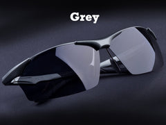Ultralight Polarized Sunglasses in Aluminum Magnesium Alloy Frame