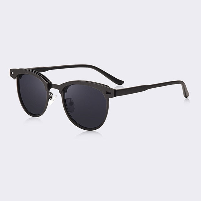 Semi-Rimless UV-400 Polarized Sunglasses for Women