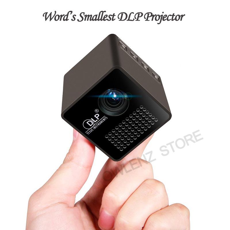 Mini Cube DLP LED Projector