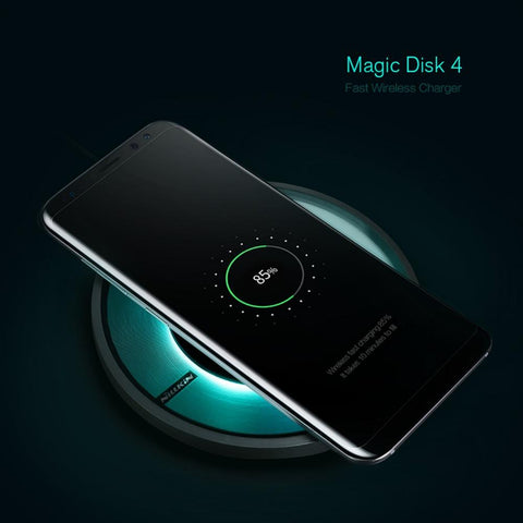 Super Fast Wireless Charging Pad -Magic Disk 4 for Samsung and Other Major Mobile Brand Names