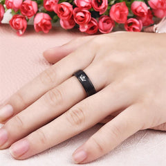 His Queen Her King Lovers Stainless Steel Rings