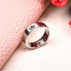 His Queen Her King Lovers Stainless Steel Rings