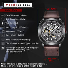 Shock Resistant Mechanical Watch for Men